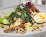 recette salade de printemps avec des produits de la marque Pays Cathare