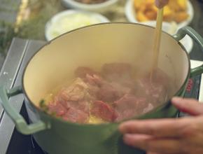 recette de sauté d'agneau marque pays cathare