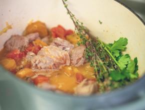 recette de sauté d'agneau marque pays cathare