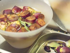 Préparation des artichauts