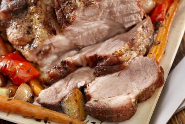 roti de porc